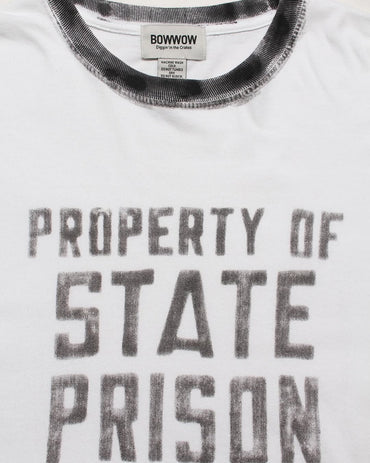 BOWWOW 25SS US PRISONER TRIM TEE