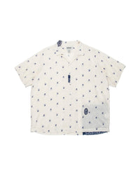 BOWWOW 25SS WEATHERVANE BANDANA REMADE SHIRT