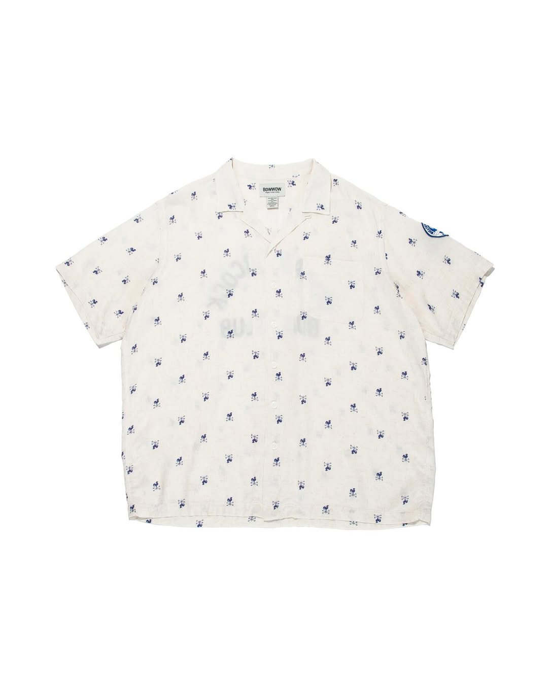 BOWWOW 25SS WEATHERVANE BOAT CLUB SHIRT