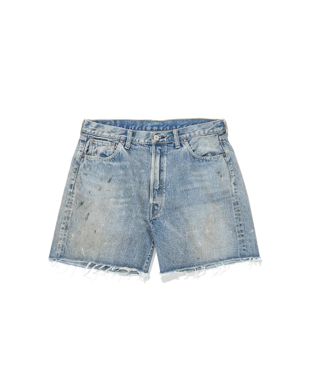 BOWWOW 25SS DENIM CUT OFF SHORTS