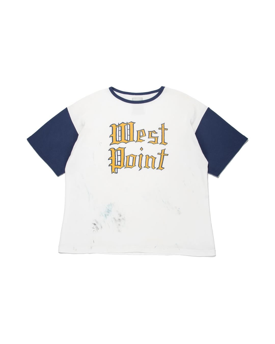 BOWWOW 25SS WEST POINT LOGO RIBBED SS CS