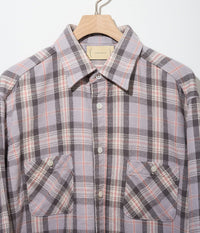 cantate 25AW Rough Flannel Shirt