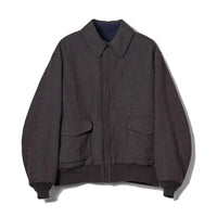 KAPTAIN SUNSHINE 26AW Wool Herringbone Flight Jacket
