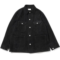 HERILL 26AW Lamb Suede Railroad Chore Jacket