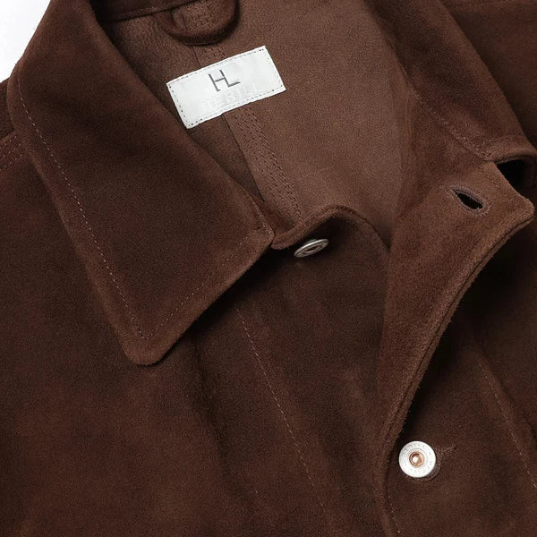HERILL 26AW Lamb Suede Railroad Chore Jacket