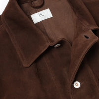 HERILL 26AW Lamb Suede Railroad Chore Jacket