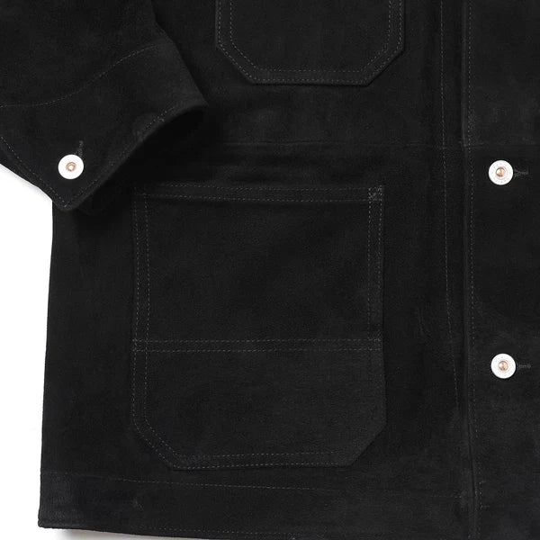 HERILL 26AW Lamb Suede Railroad Chore Jacket