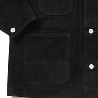 HERILL 26AW Lamb Suede Railroad Chore Jacket