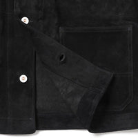 HERILL 26AW Lamb Suede Railroad Chore Jacket