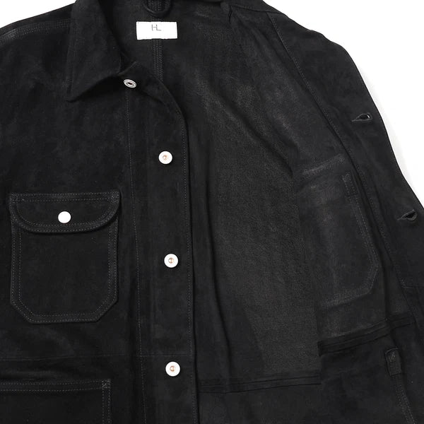 HERILL 26AW Lamb Suede Railroad Chore Jacket