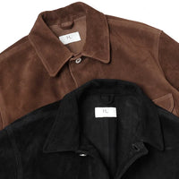 HERILL 26AW Lamb Suede Railroad Chore Jacket