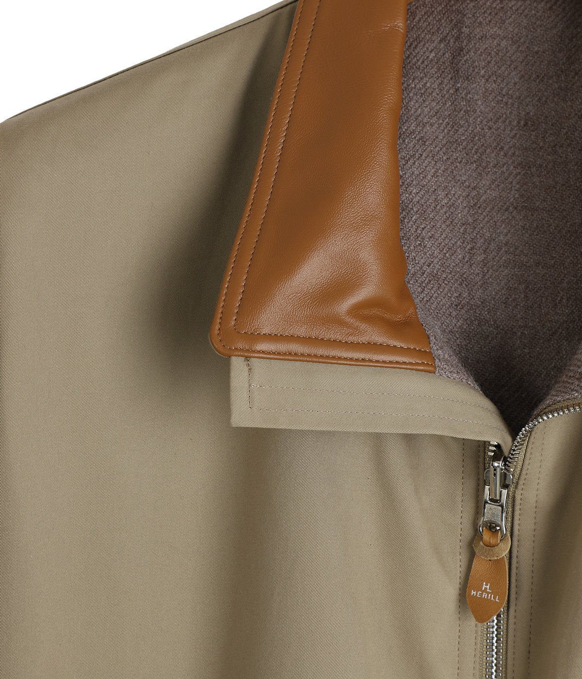 HERILL / Cotton Gabardine Weekend Jacket