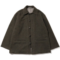 HERILL 26AW Herringbone Duffle Jacket