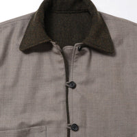 HERILL 26AW Herringbone Duffle Jacket