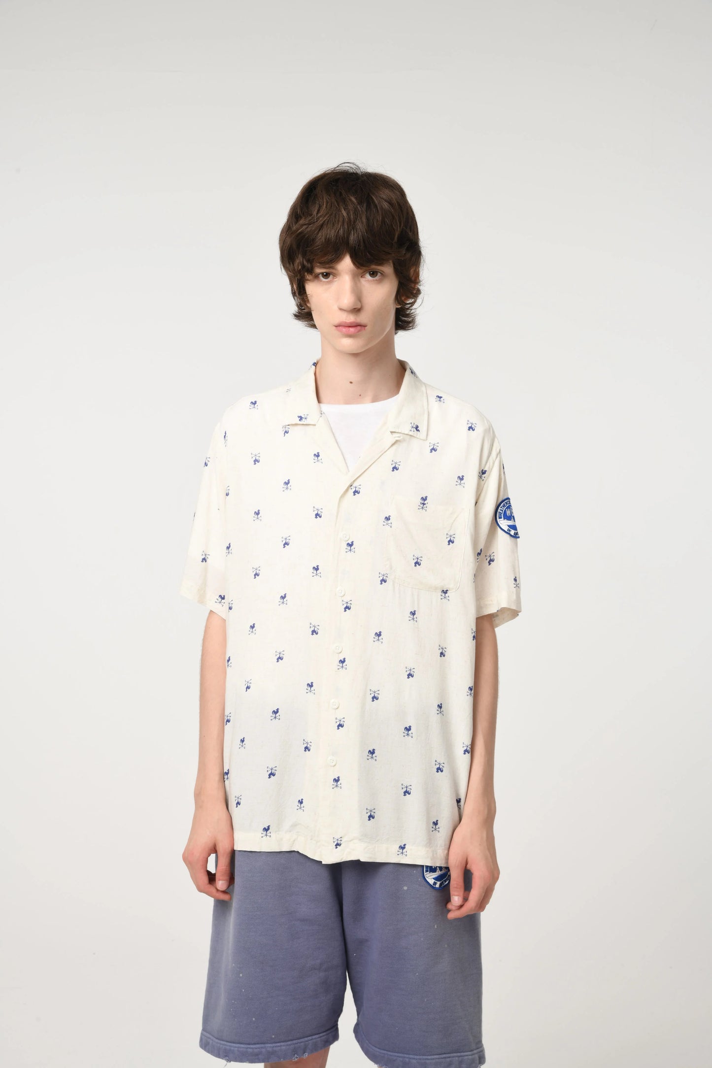 BOWWOW 25SS WEATHERVANE BOAT CLUB SHIRT