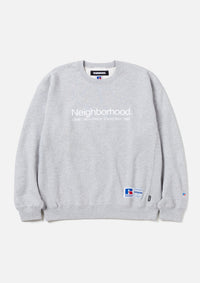 NEIGHBORHOOD x RUSSELL ATHLETIC . SWEAT SHIRT LS