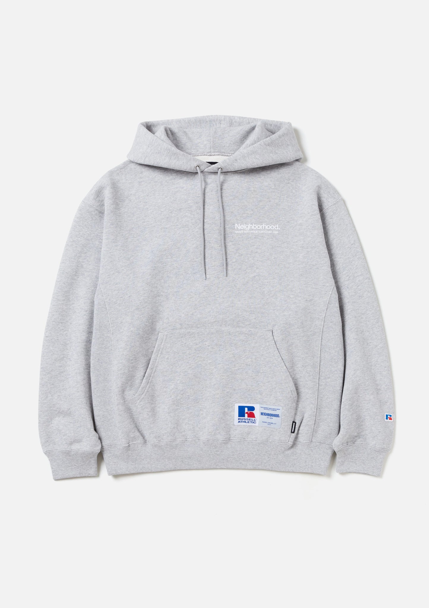 NEIGHBORHOOD x RUSSELL ATHLETIC . SWEAT HOODIE LS