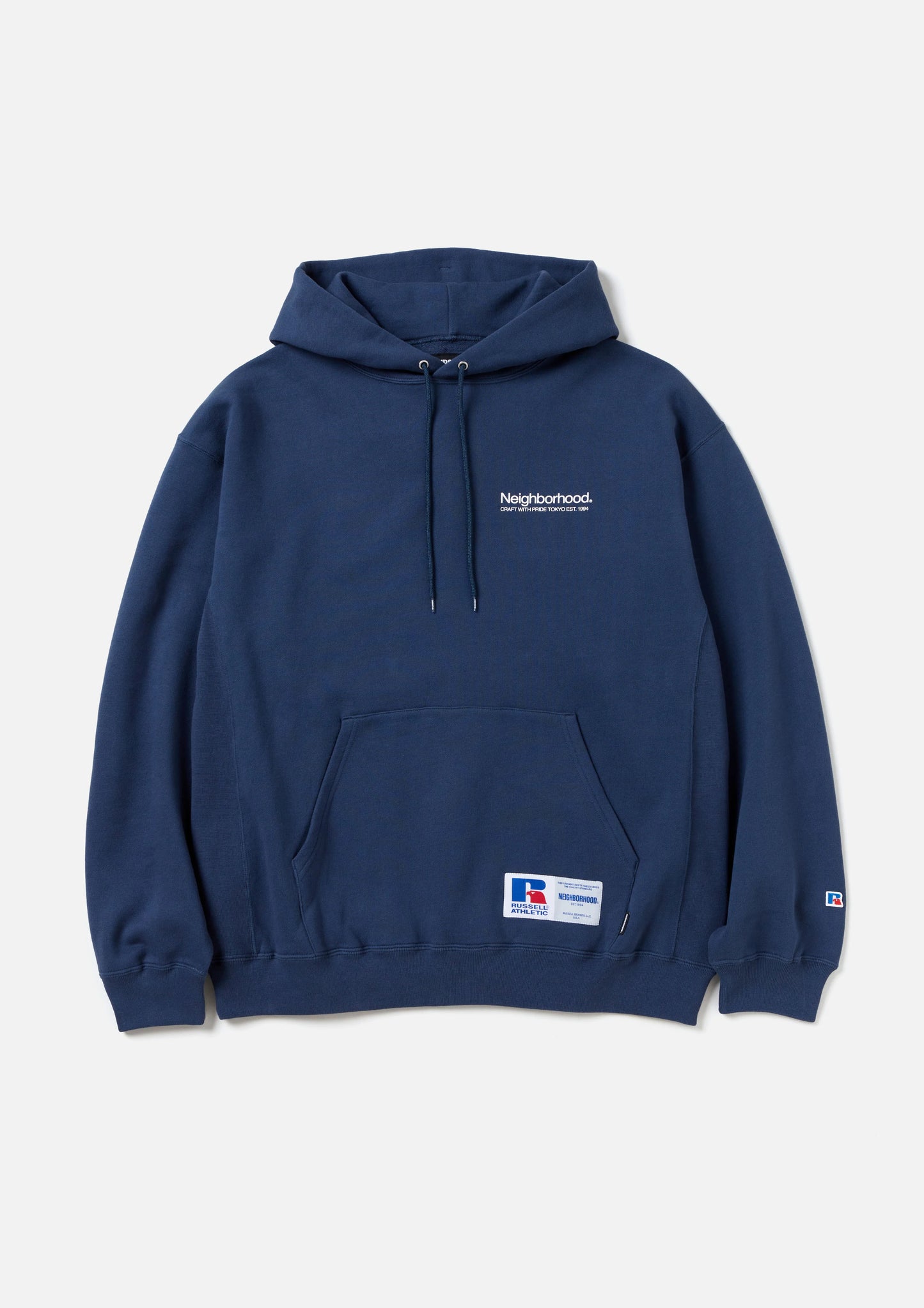 NEIGHBORHOOD x RUSSELL ATHLETIC . SWEAT HOODIE LS