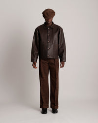 T.T 25AW LEATHER JACKET C.1930'S