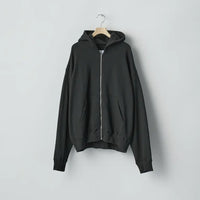 ssstein 25AW Yak/Cotton Sweat Zip Hoody