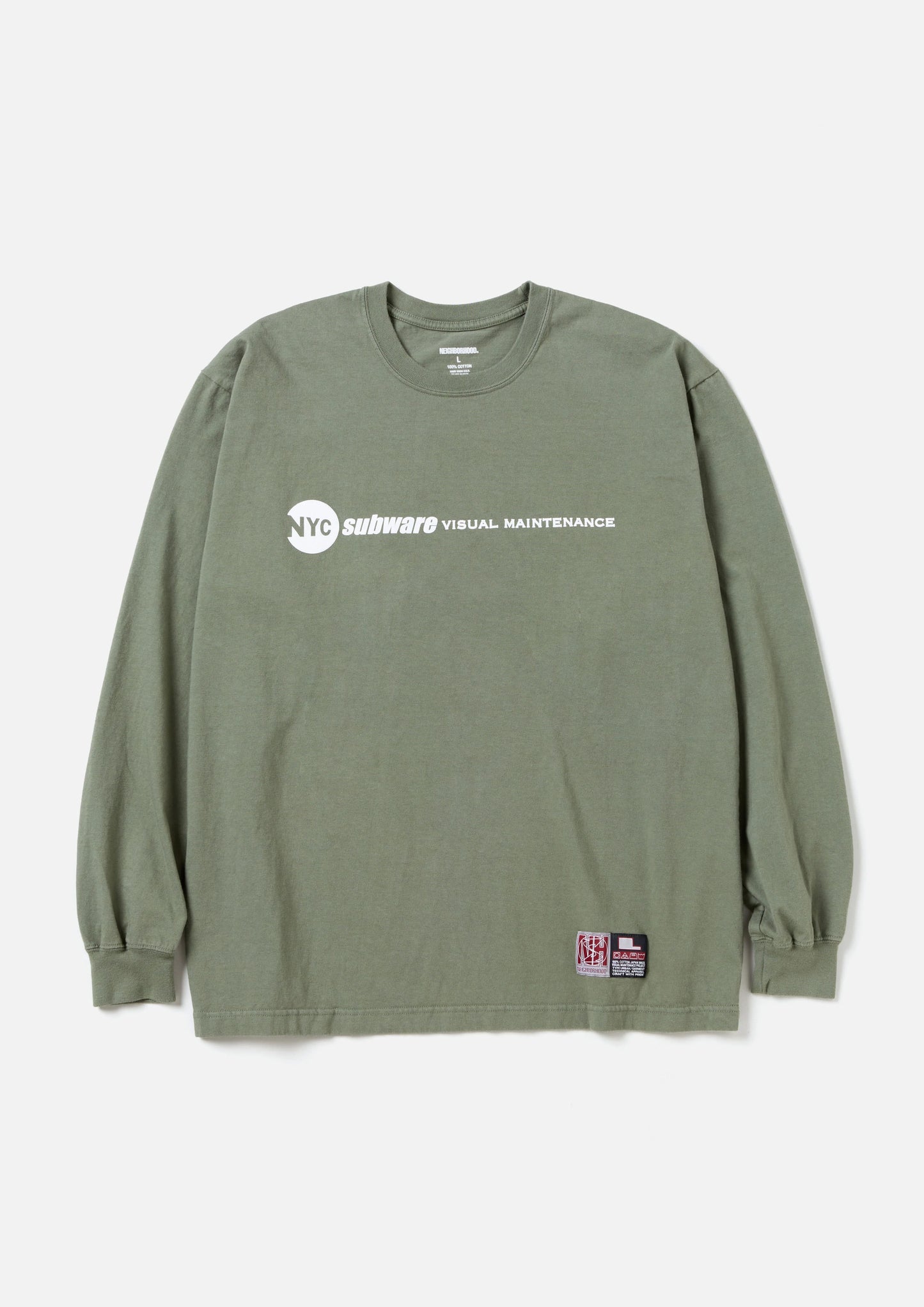 NEIGHBORHOOD x SUBWARE . TEE LS-3