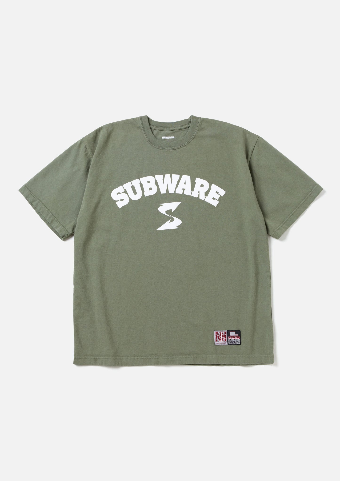 NEIGHBORHOOD x SUBWARE . TEE SS-3