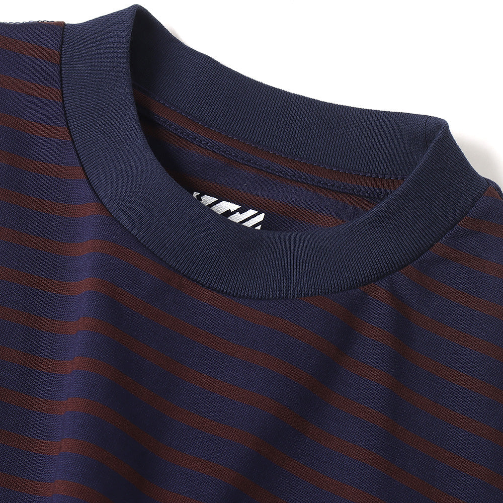 is-ness / BALLOON STRIPES LONG SLEEVE T SHIRT