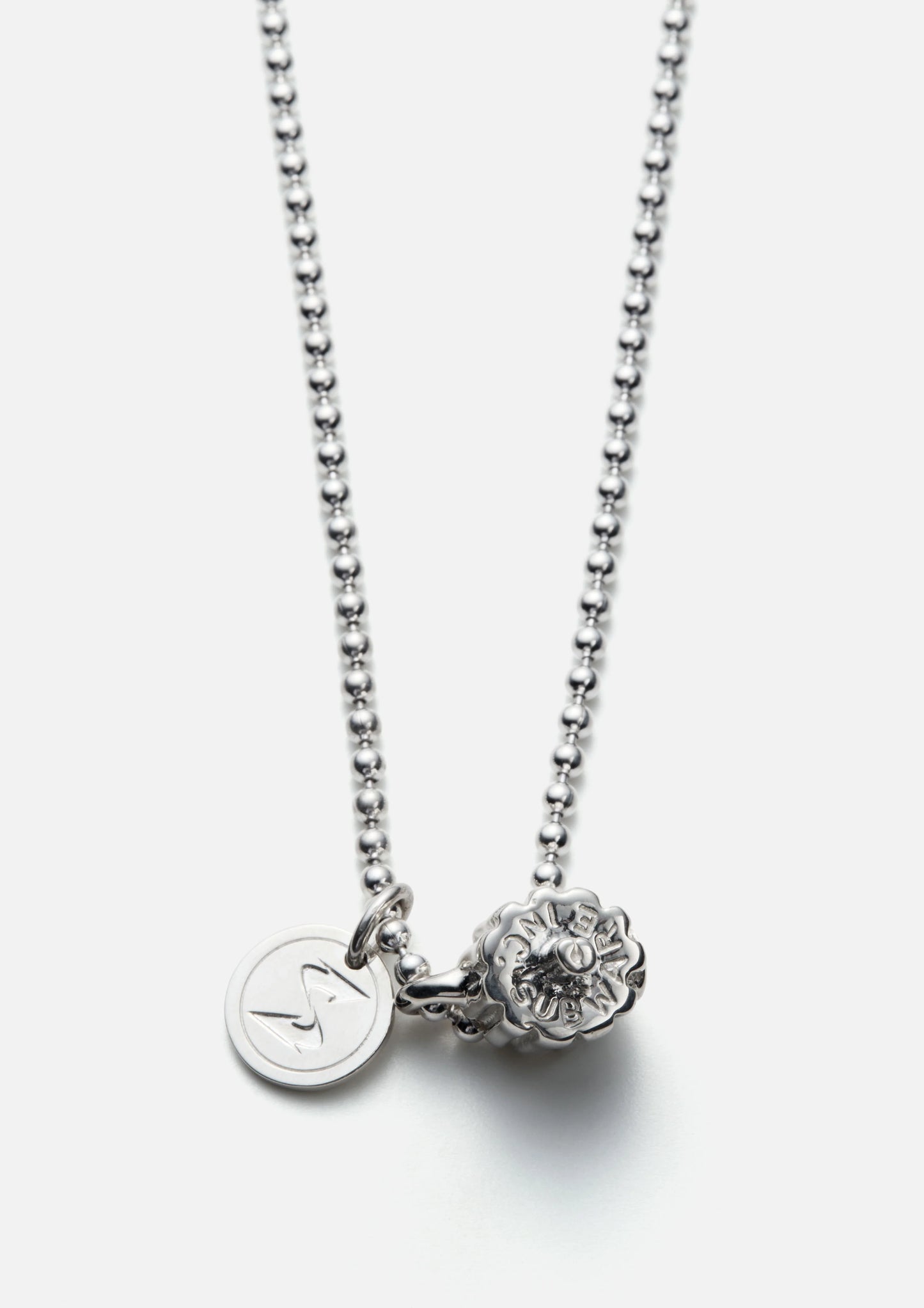 NEIGHBORHOOD x SUBWARE . SILVER NECKLACE