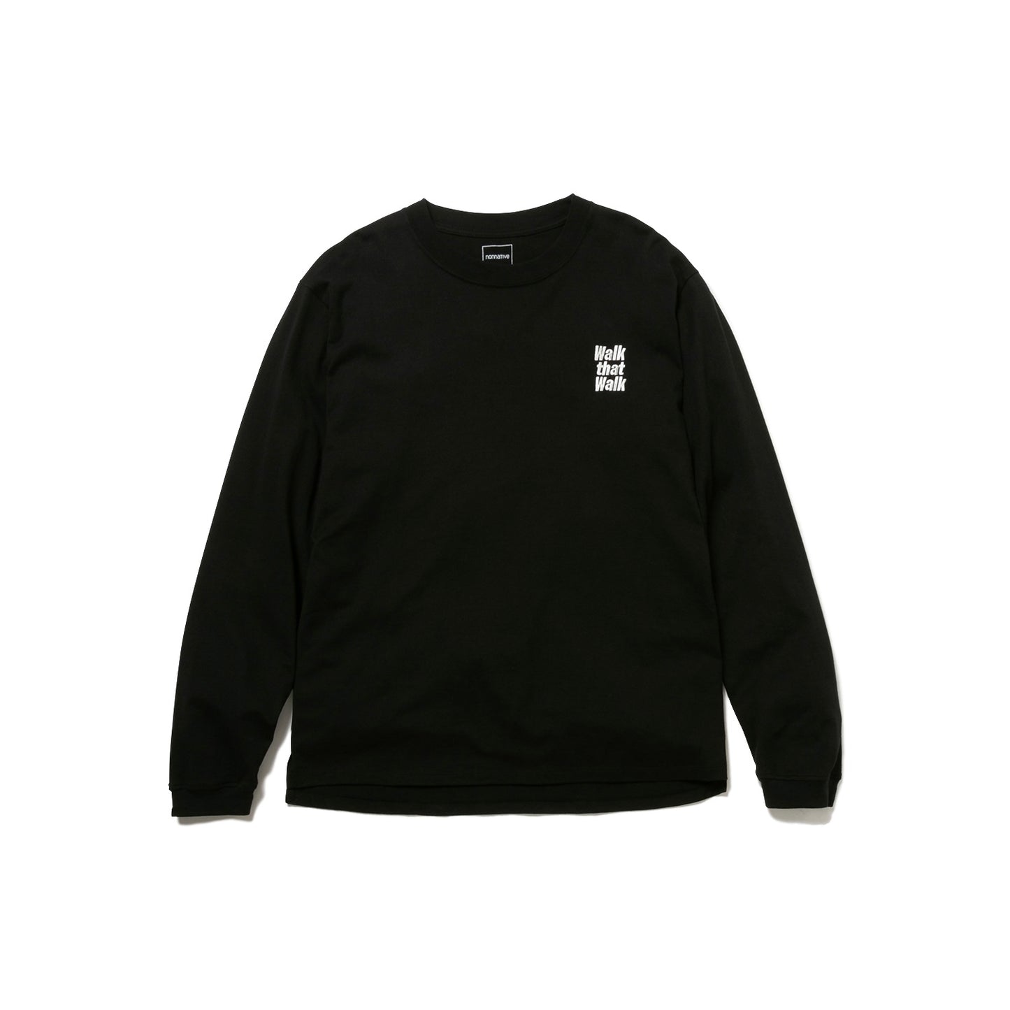 nonnative 24SS DWELLER L/S TEE "WALK THAT WALK"