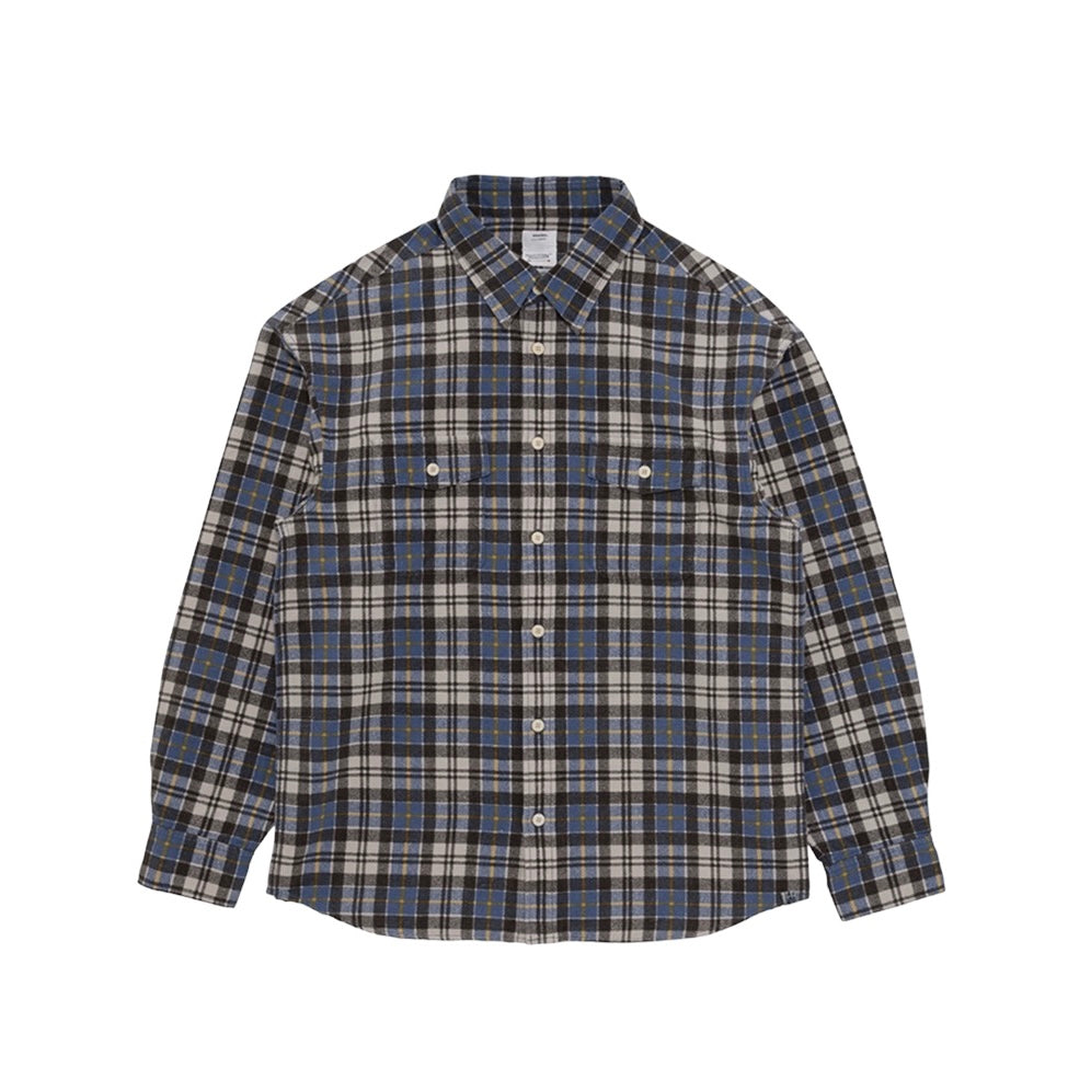 visvim 24SS PIONEER KHADI CHECK L/S