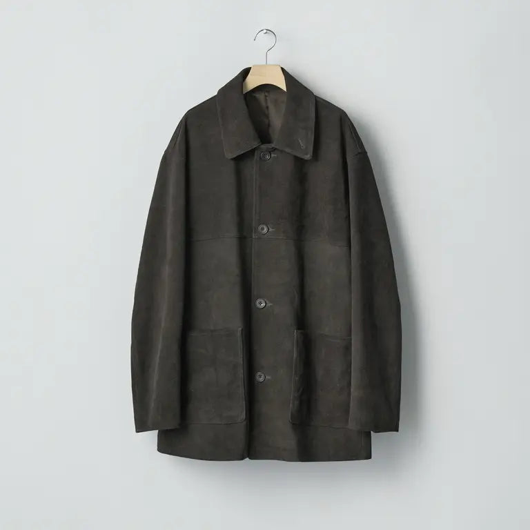 ssstein 25AW Cow Suede Car Jacket