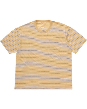 visvim 26AW JUMBO BORDER TEE S/S (FINE WOOL)