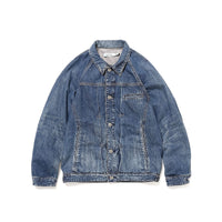 nonnative 24SS TRUCKER BLOUSON COTTON 10oz DENIM VW