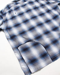 BOWWOW 24AW RAYON CHECK SHIRTS REPAIRED