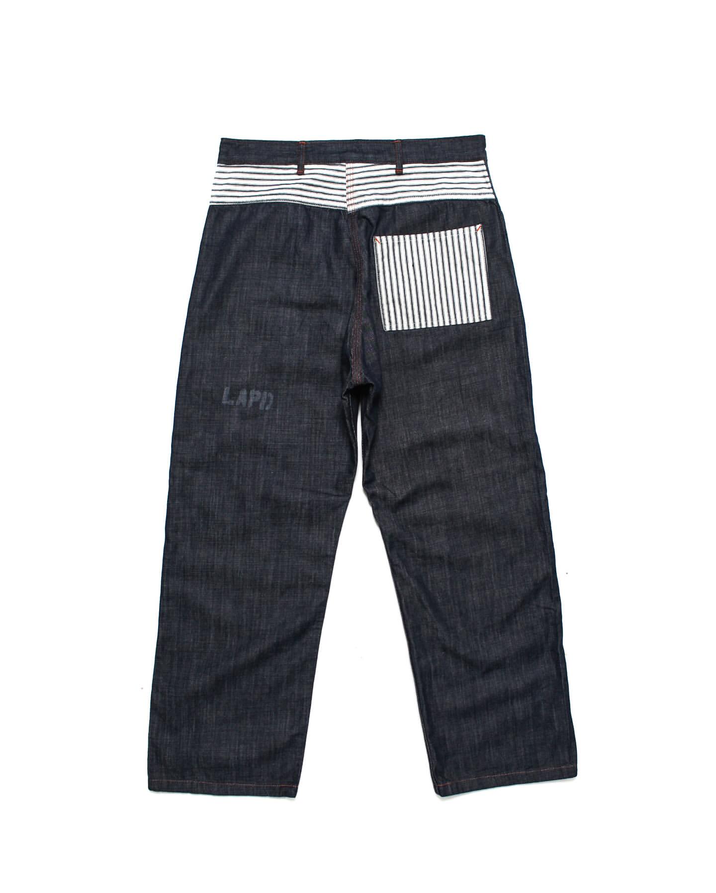 BOWWOW 24AW LAPD PRISONER DENIM PT