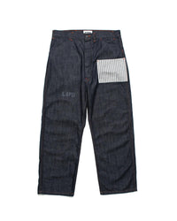 BOWWOW 24AW LAPD PRISONER DENIM PT