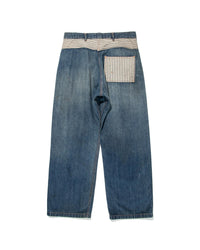 BOWWOW 24AW LAPD PRISONER DENIM PT AGING