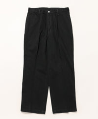 BATONER 26SS One Tuck Denim Trousers (One Wash)