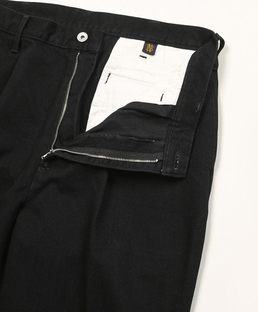 BATONER 26SS One Tuck Denim Trousers (One Wash)