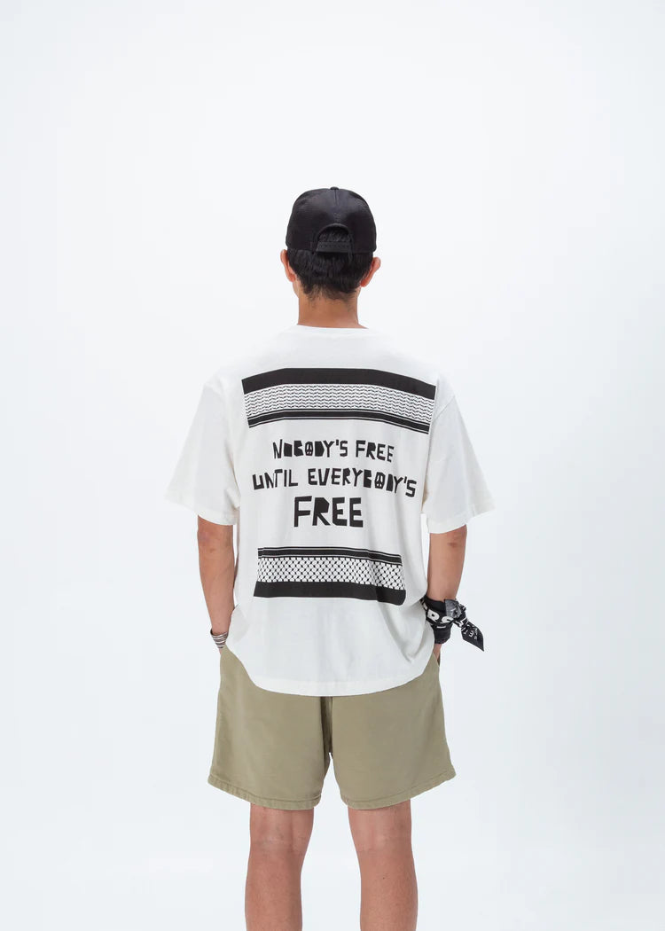 THE INOUE BROTHERS / Organic Cotton and Hemp T-shirt "FREE"