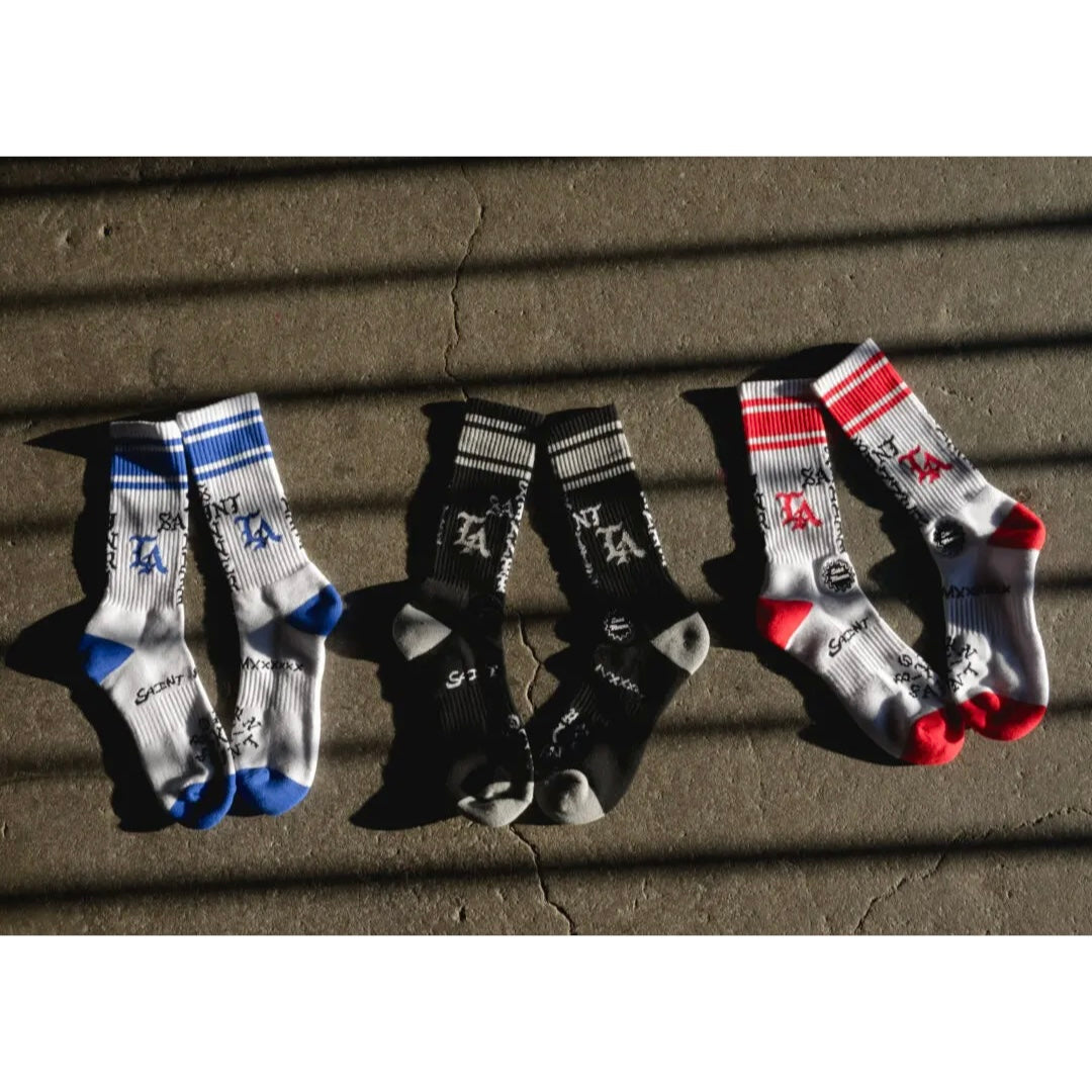 SAINT Mxxxxxx x BORN X RAISED / BR_SOCKS/ST SINNER