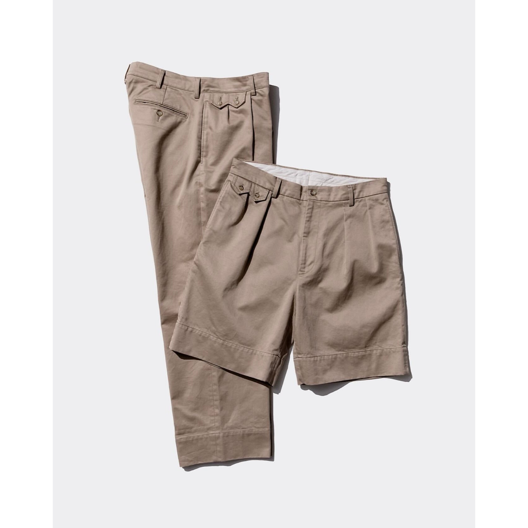 Unlikely 24SS Unlikely Sawtooth Flap 2P Shorts Twill