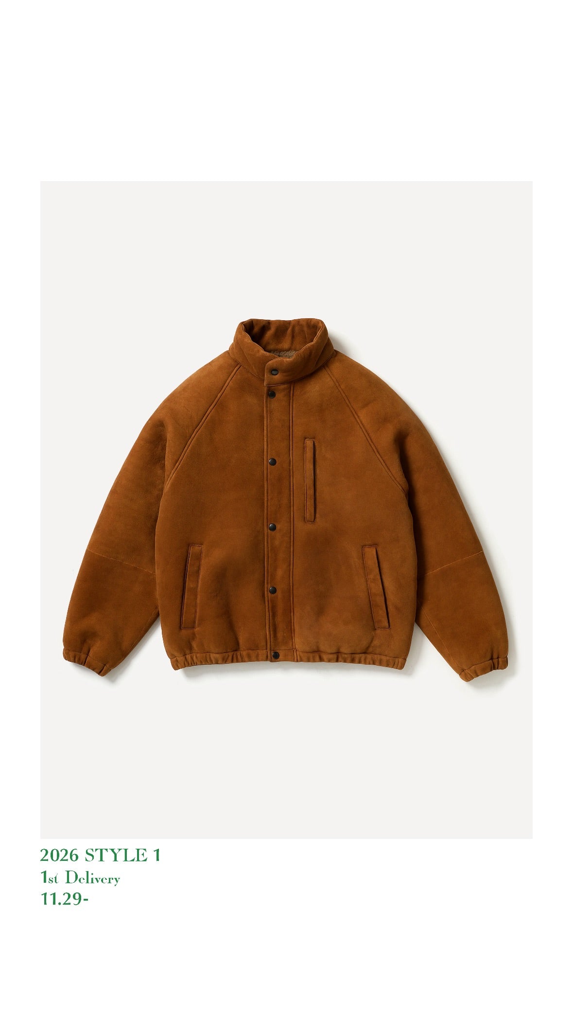 A.PRESSE 26SS Vintage Mouton Ski Down Jacket