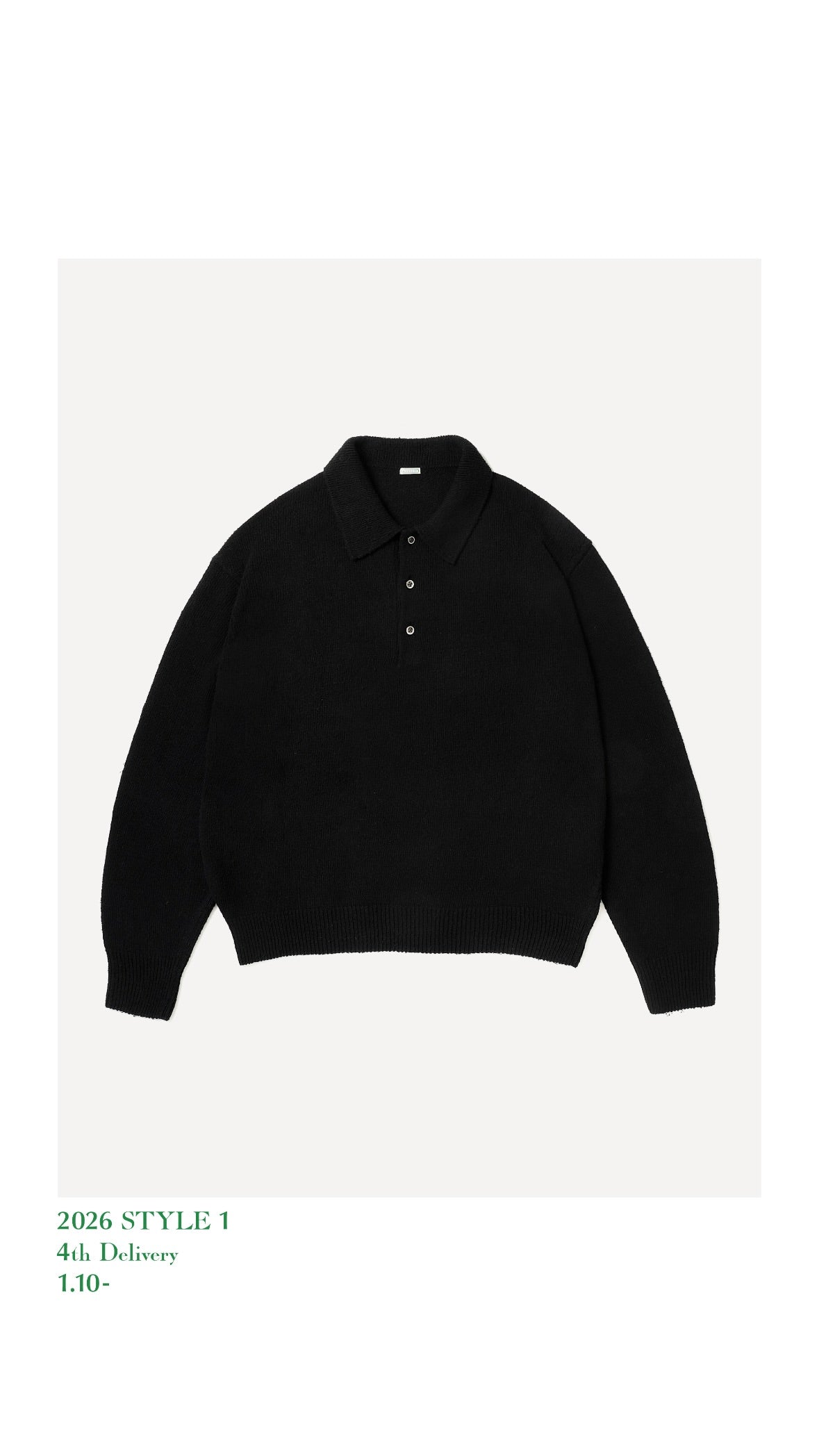 A.PRESSE 26SS Washed Silk Nep Polo Shirt – Vintage Concept Store