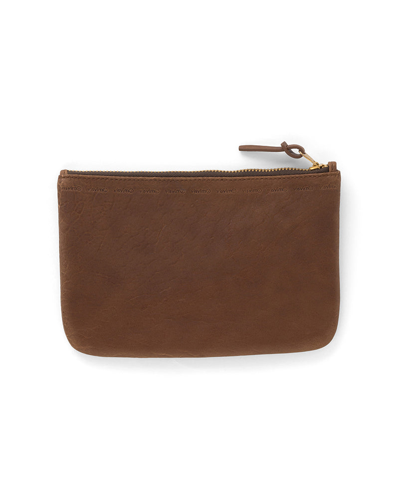 visvim 25AW LEATHER TRAVEL POUCH