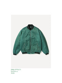 A.PRESSE 26SS Vintage Silk Viscose Tour Jacket