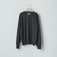 ssstein 25AW Wool/Silk Knit Crew Neck LS