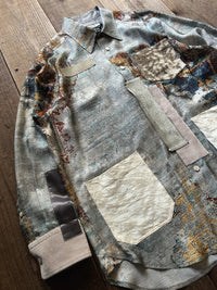 ANSNAM / Patched Shirts Italian Fabric