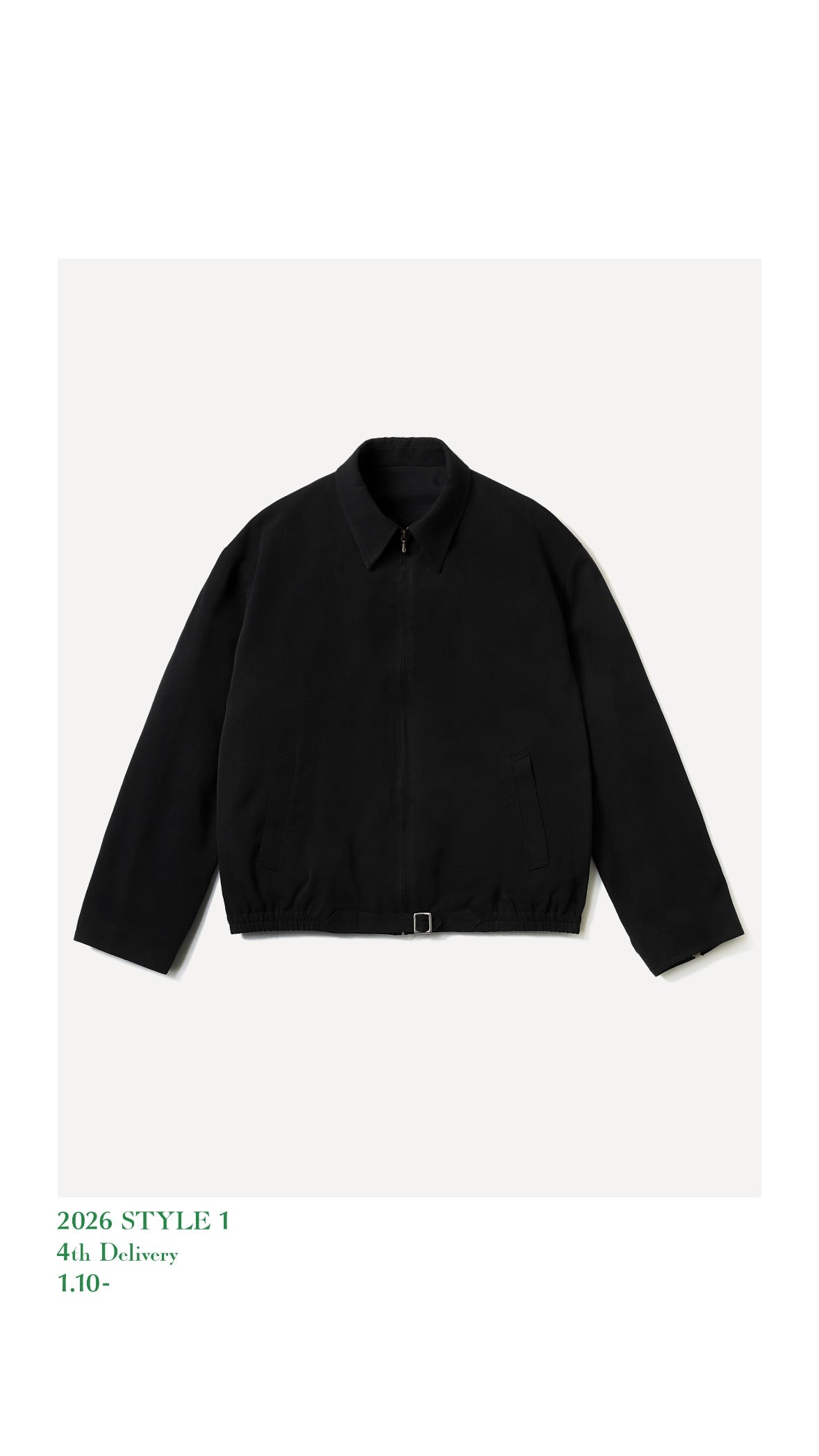 A.PRESSE 26SS Washed Silk Souvenir Jacket