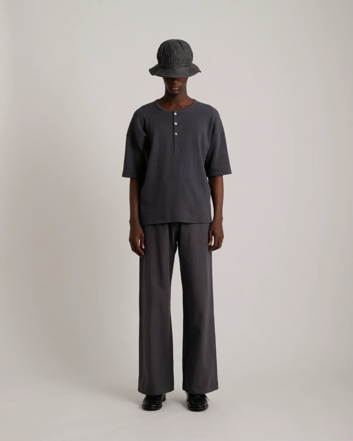 T.T 26SS LOT.613 HENRY NECK SHIRT